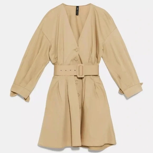 Zara bloggers favorite belted dress - Picture 6 of 6